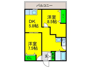 OSAKA平成の物件間取画像